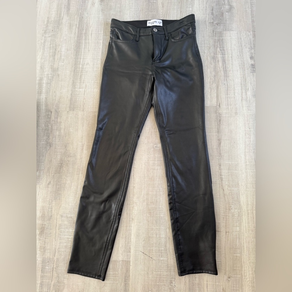 Abercrombie Big Girls Leather Pants